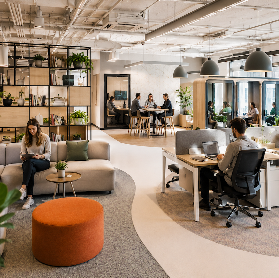 Des bureaux attractifs et performants